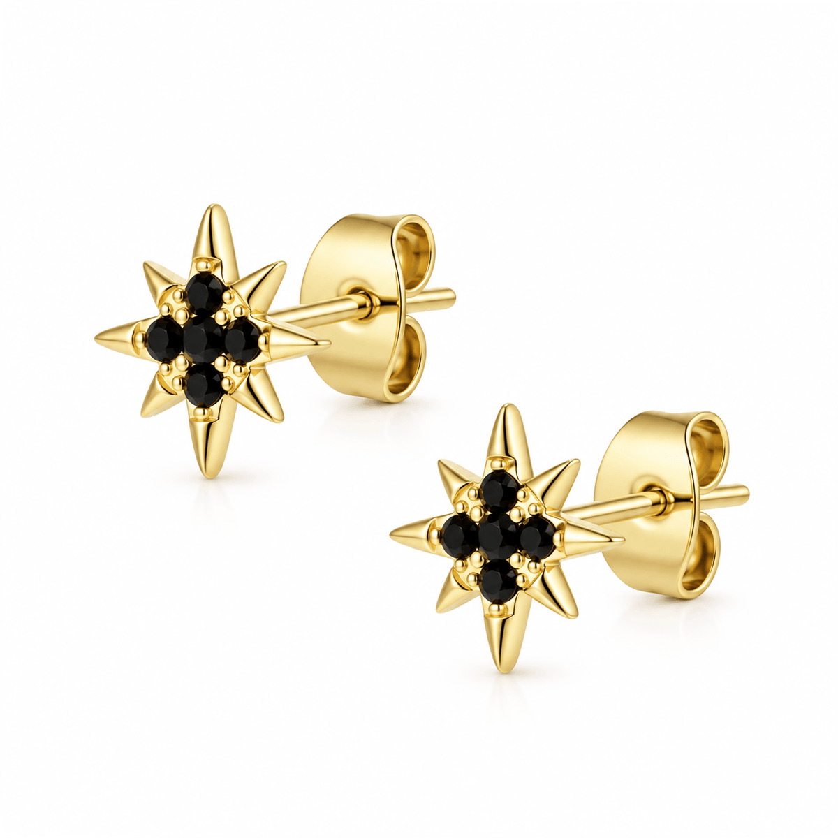 Bohomoon Stainless Steel Neptune Stud Earrings