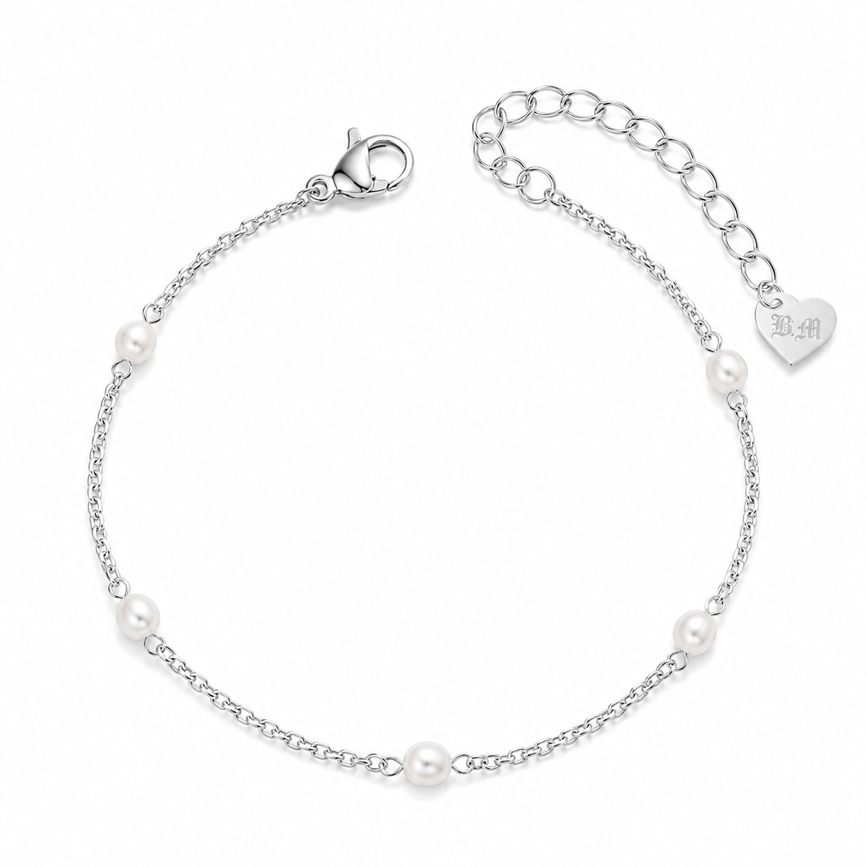 Bohomoon Stainless Steel Nico Pearl Bracelet