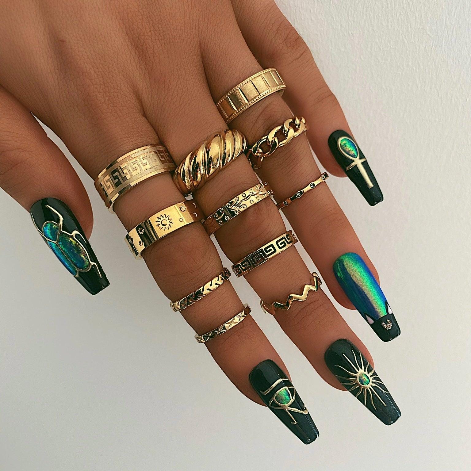 Bohomoon Stainless Steel Nightskies Ring