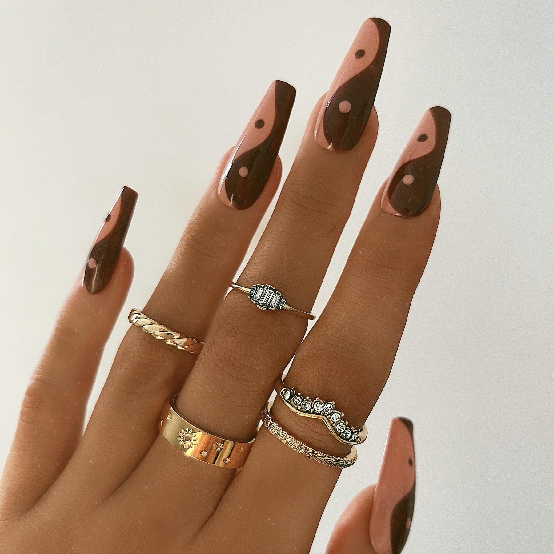 BohoMoon Stainless Steel Nightskies Ring