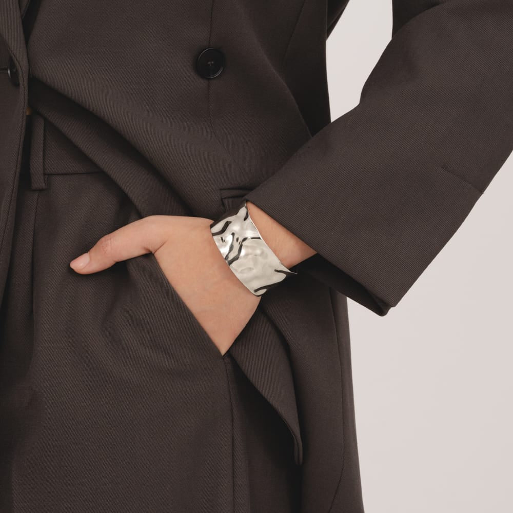 Bohomoon Stainless Steel Nixie Cuff Bracelet