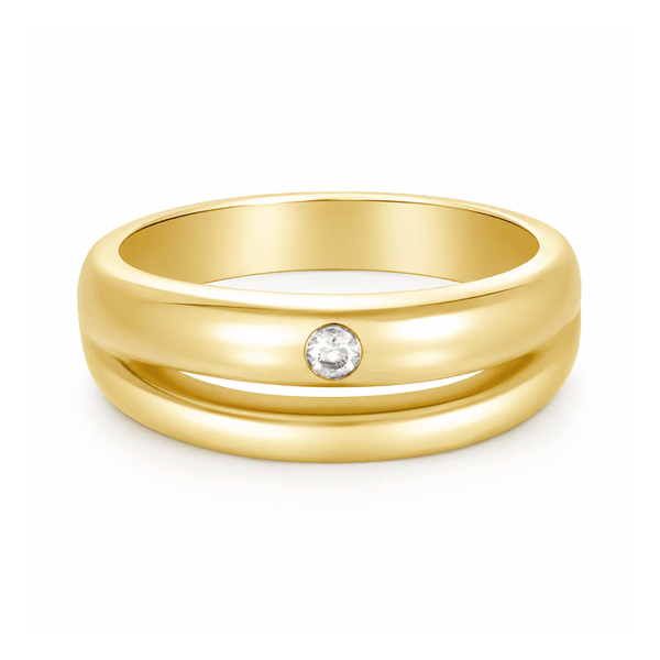 Bohomoon Stainless Steel Nyla Pinky Ring