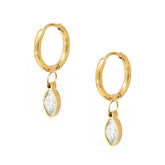 BOHOMOON Stainless Steel Obsession Hoop Earrings Gold