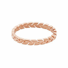 BohoMoon Stainless Steel Orbit Ring Rose Gold / US 4 / UK H / EUR 46 / (xxsmall)