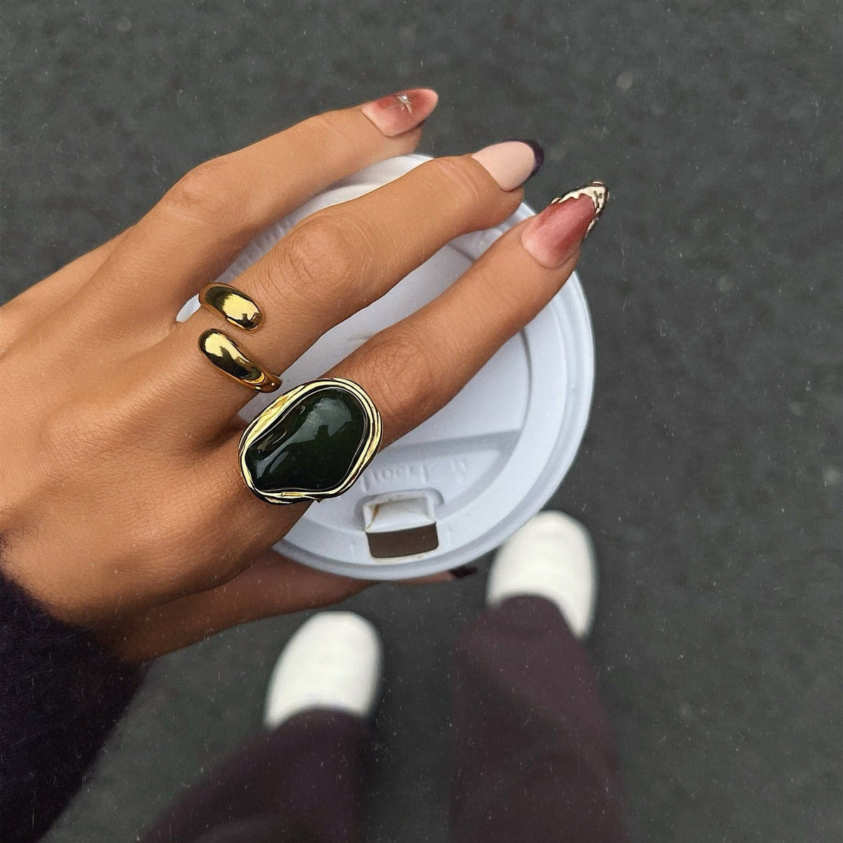 Bohomoon Stainless Steel Orielle Ring