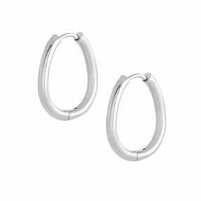 BOHOMOON Stainless Steel Orlando Hoop Earrings Silver