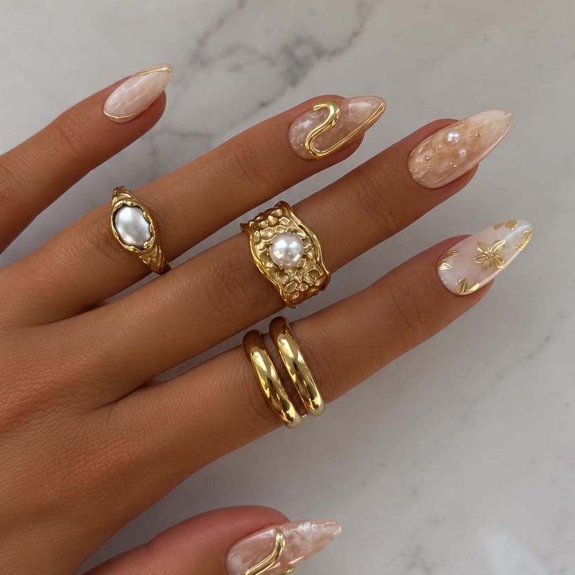 Bohomoon Stainless Steel Paige Ring