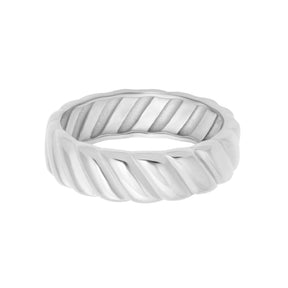 BohoMoon Stainless Steel Pamela Ring Silver / US 6 / UK L / EUR 51 (small)