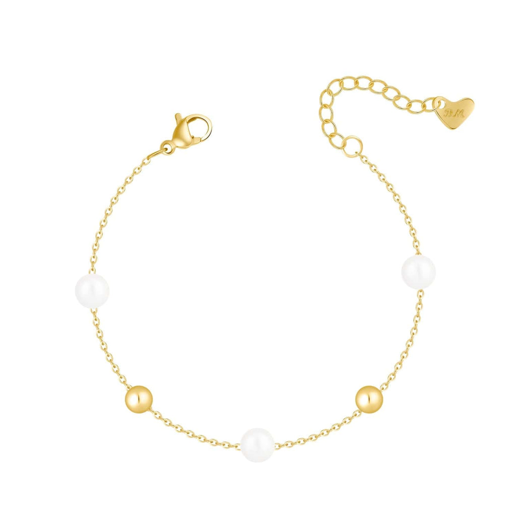 Bohomoon Paradise Pearl Bracelet | Sweatproof & Tarnish Free