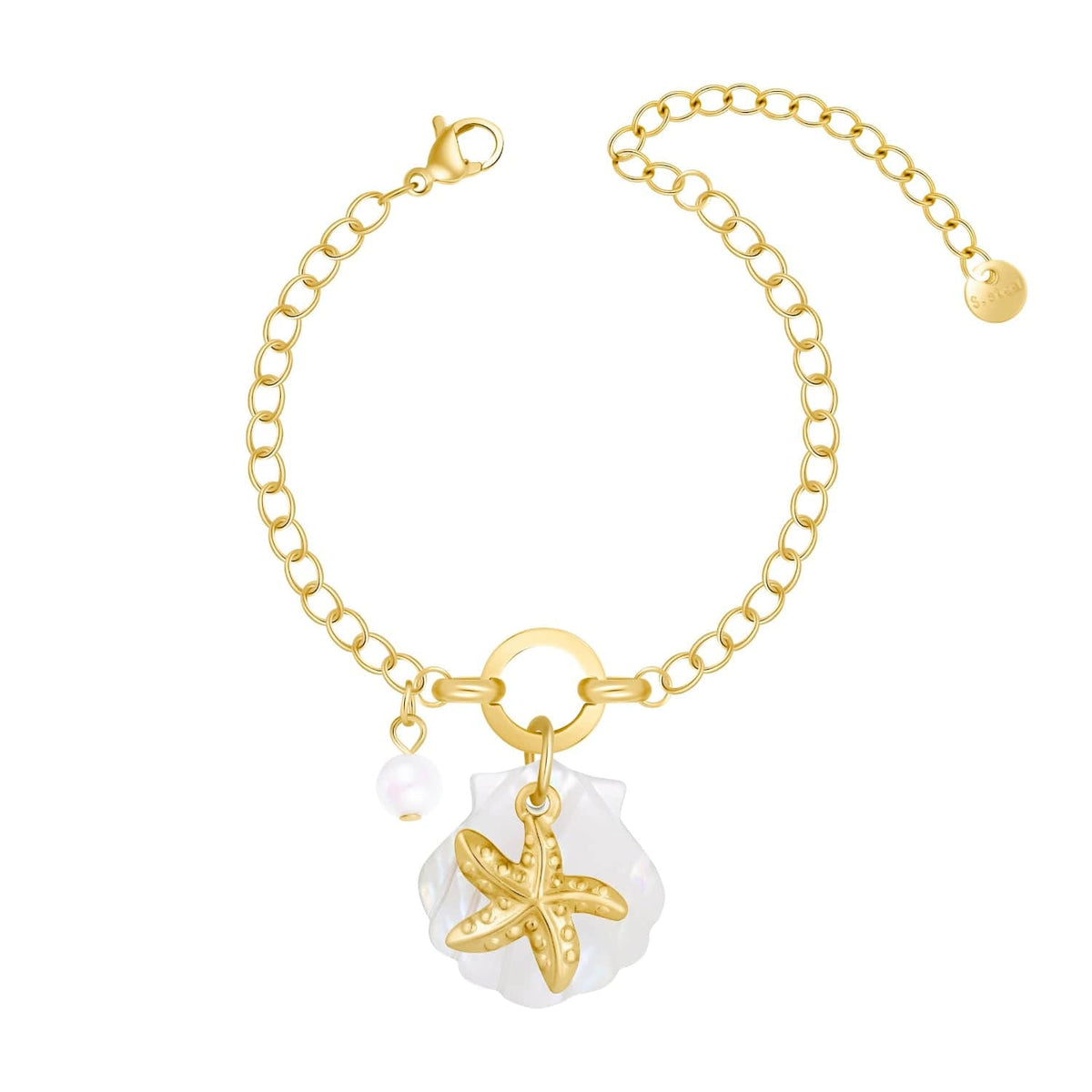 Bohomoon Stainless Steel Passion Shell Bracelet