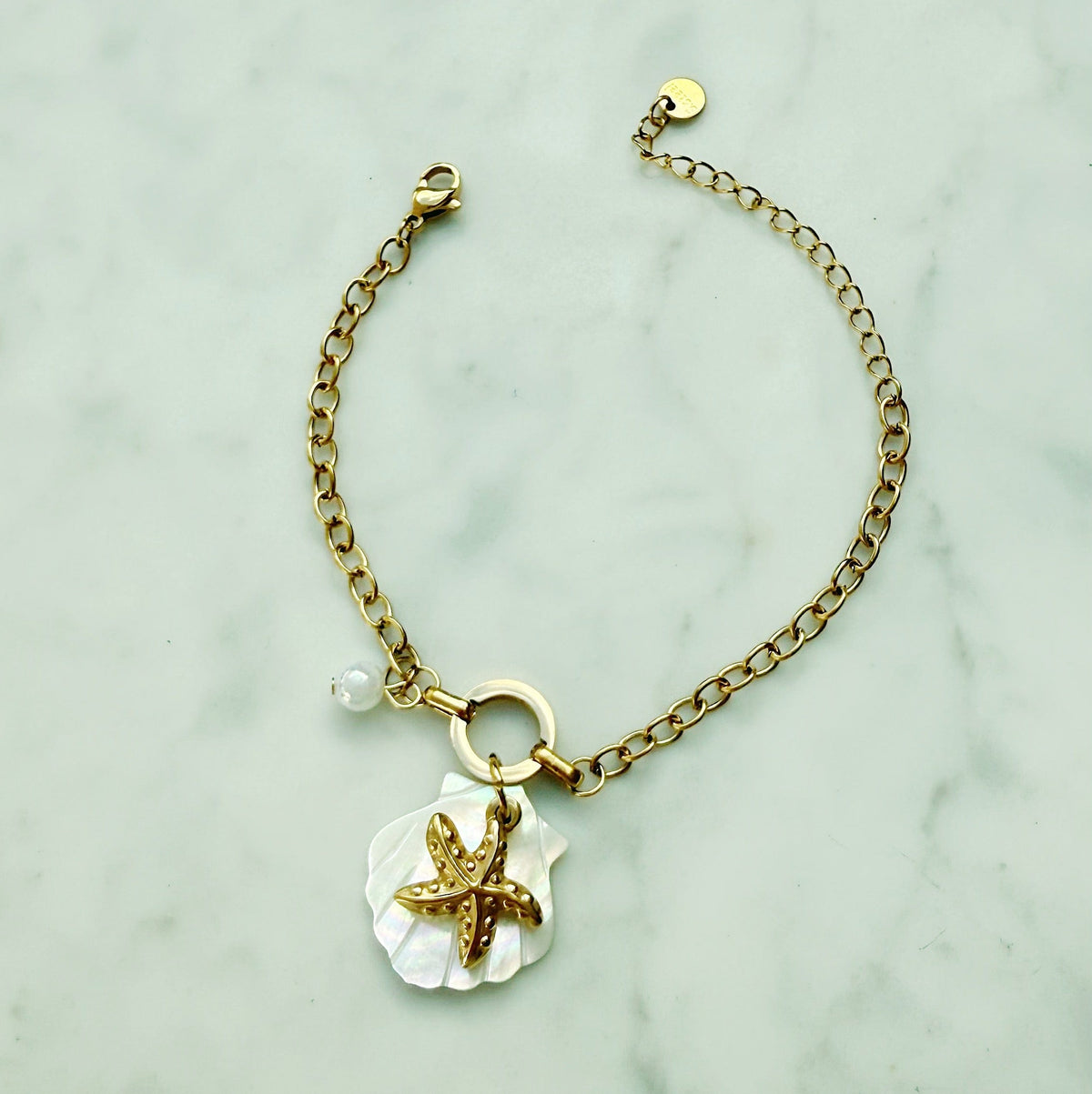 Bohomoon Stainless Steel Passion Shell Bracelet