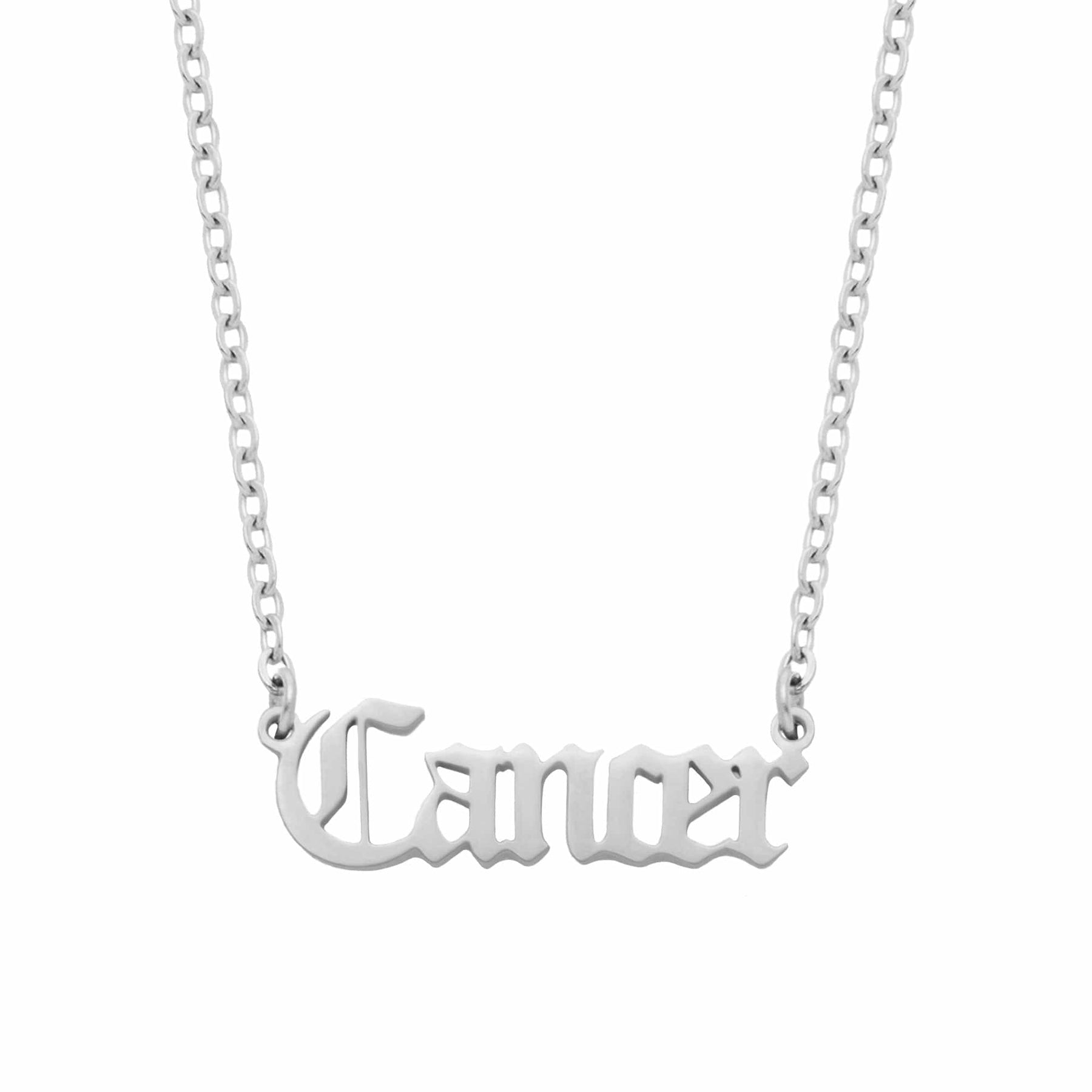 Bohomoon Stainless Steel Personalised Cracker Bundle - Silver (A-L)