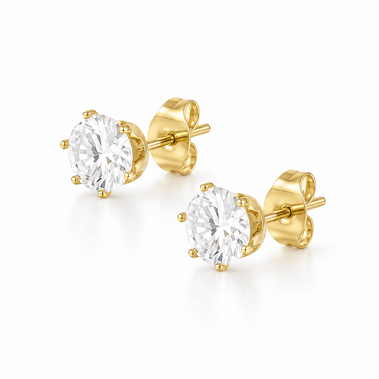 Bohomoon Stainless Steel Pristine Stud Earrings