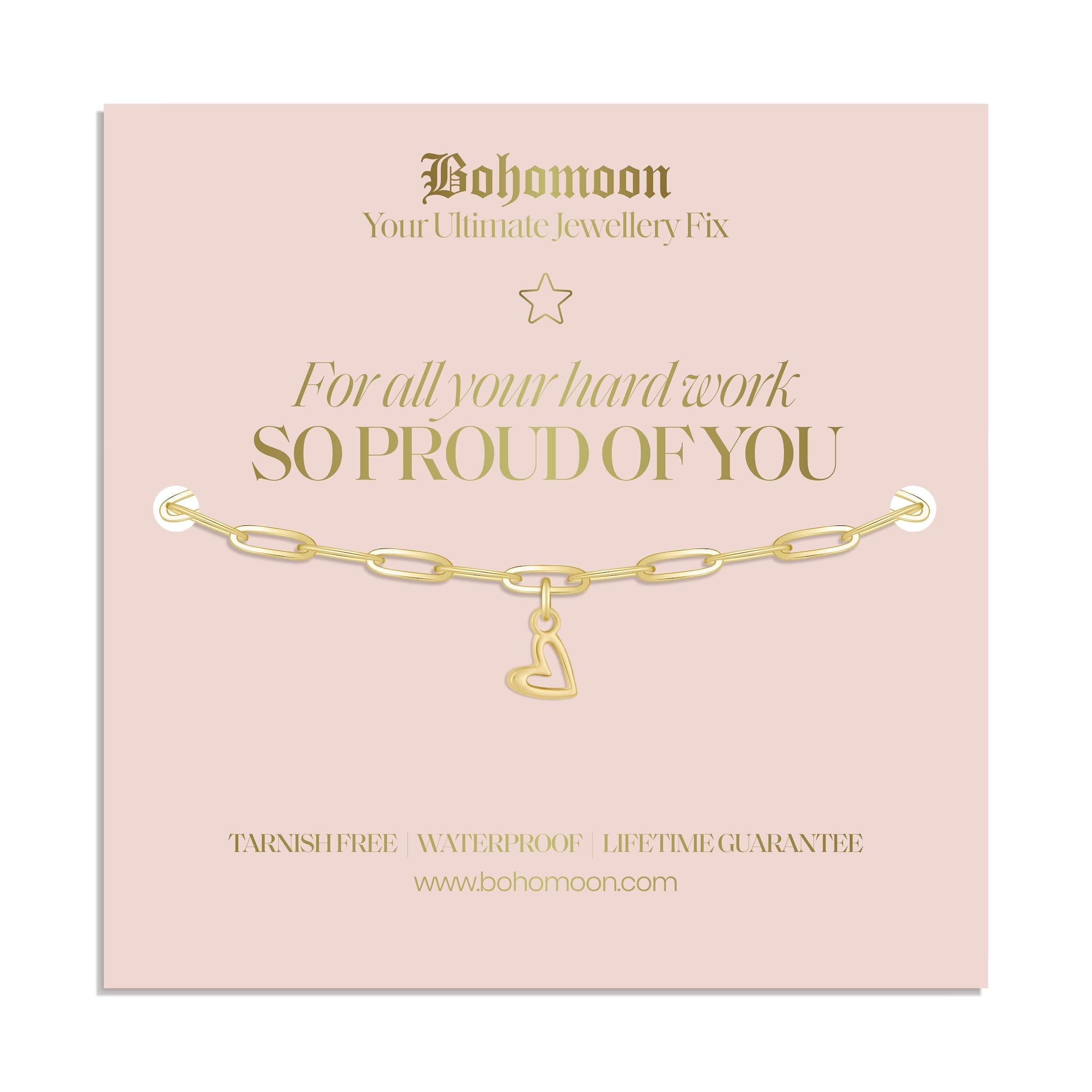 Bohomoon Stainless Steel Proud Of You Bracelet