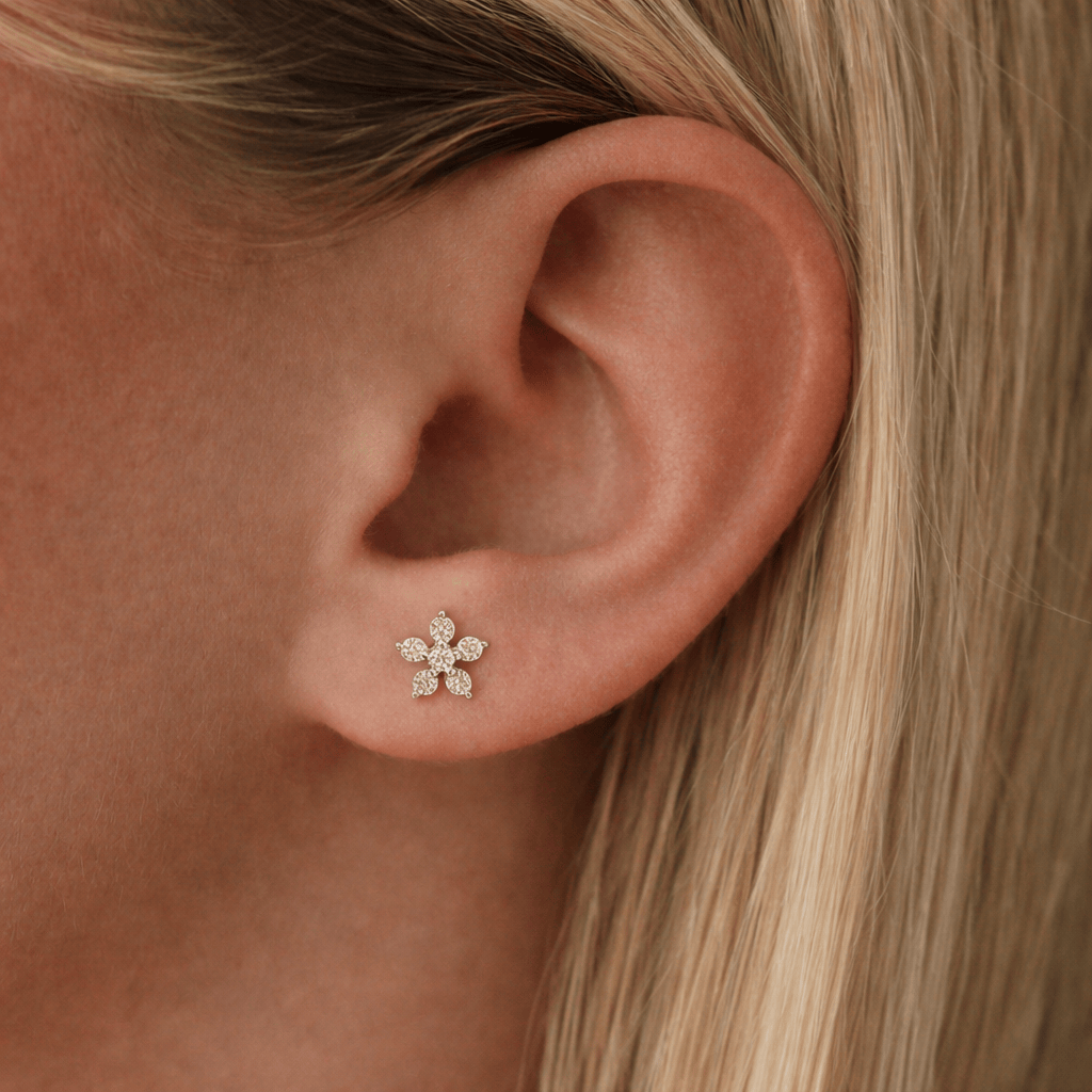 Bohomoon Stainless Steel Quinn Stud Earrings