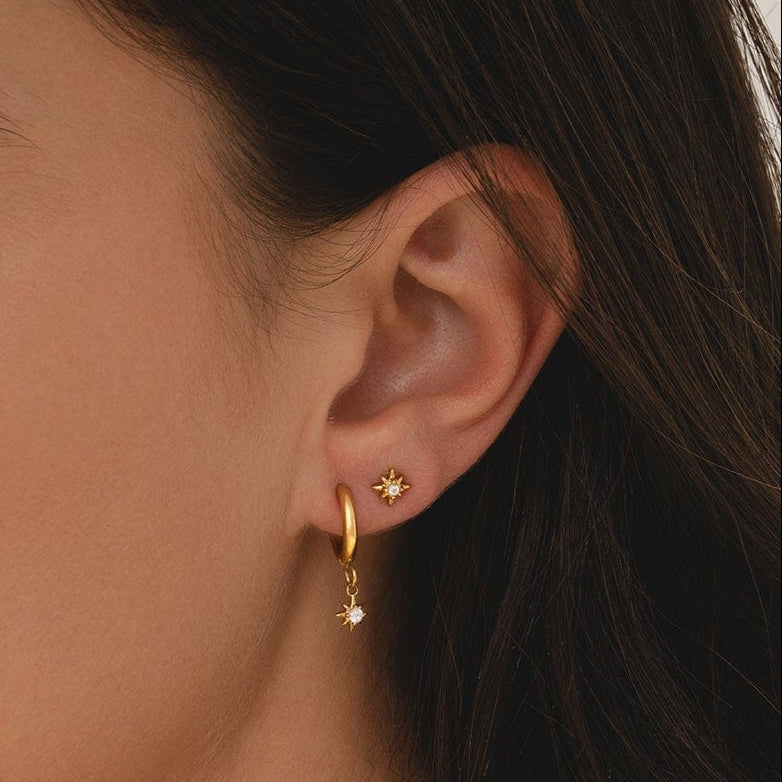 Bohomoon Stainless Steel Radiance Stud Earrings