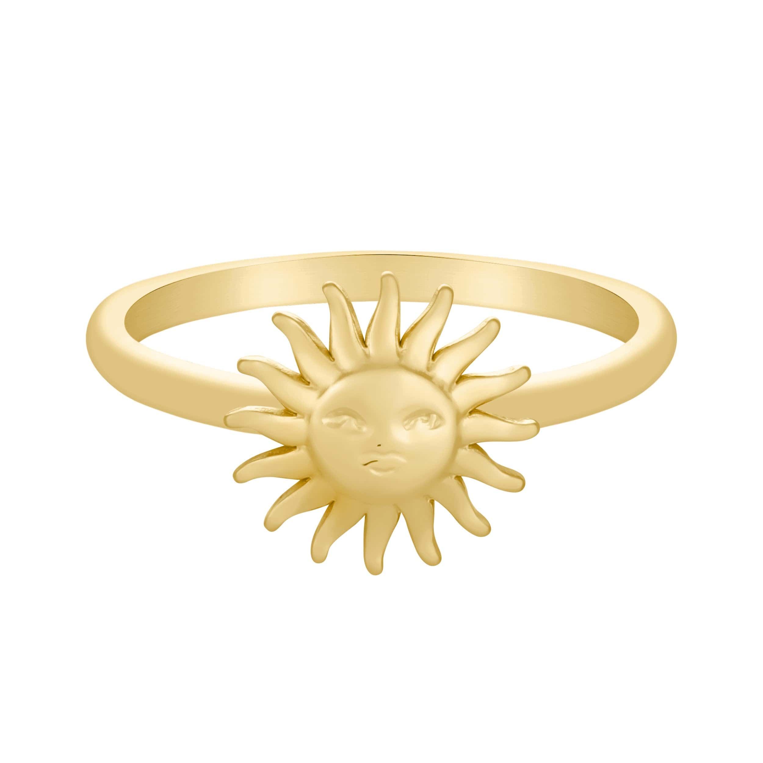 Bohomoon Stainless Steel Ray Of Sunshine Ring