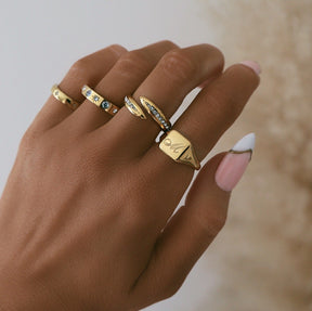 Bohomoon Stainless Steel Reid Ring