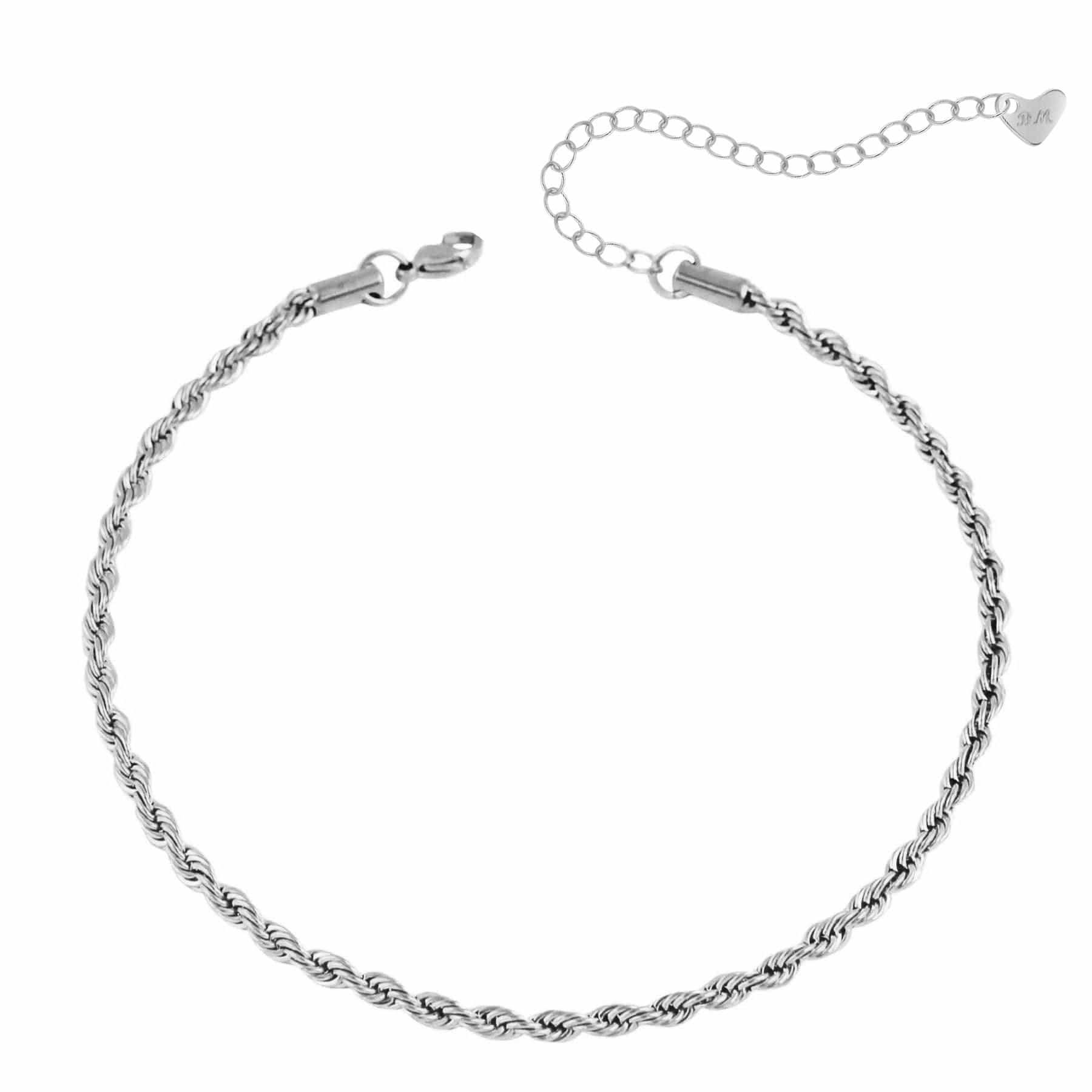 Bohomoon Stainless Steel Reni Rope Choker / Necklace