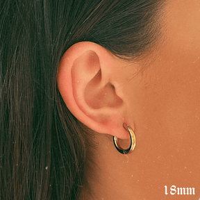 BohoMoon Stainless Steel Riley Hoop Earrings