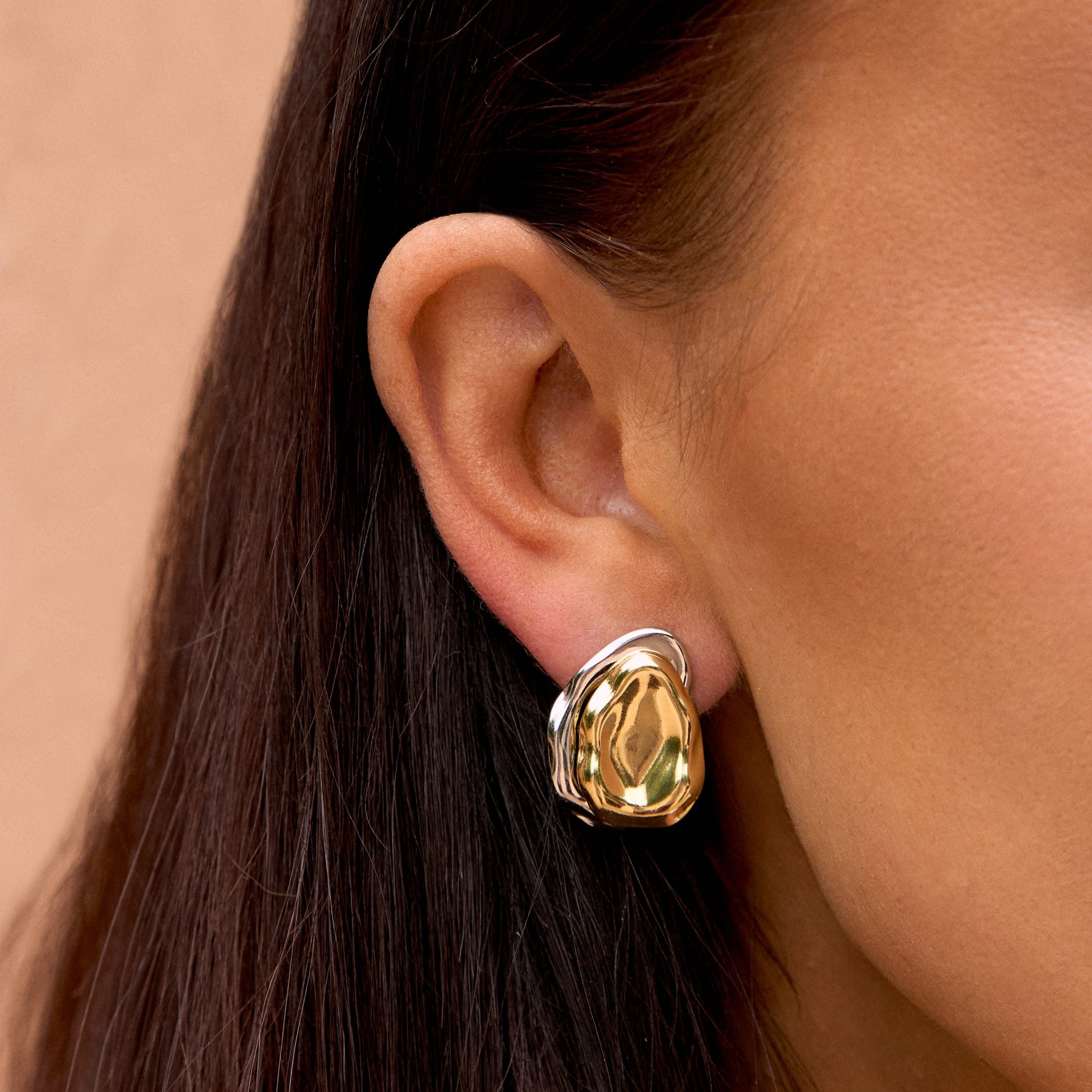 Bohomoon Stainless Steel Ripley Stud Earrings