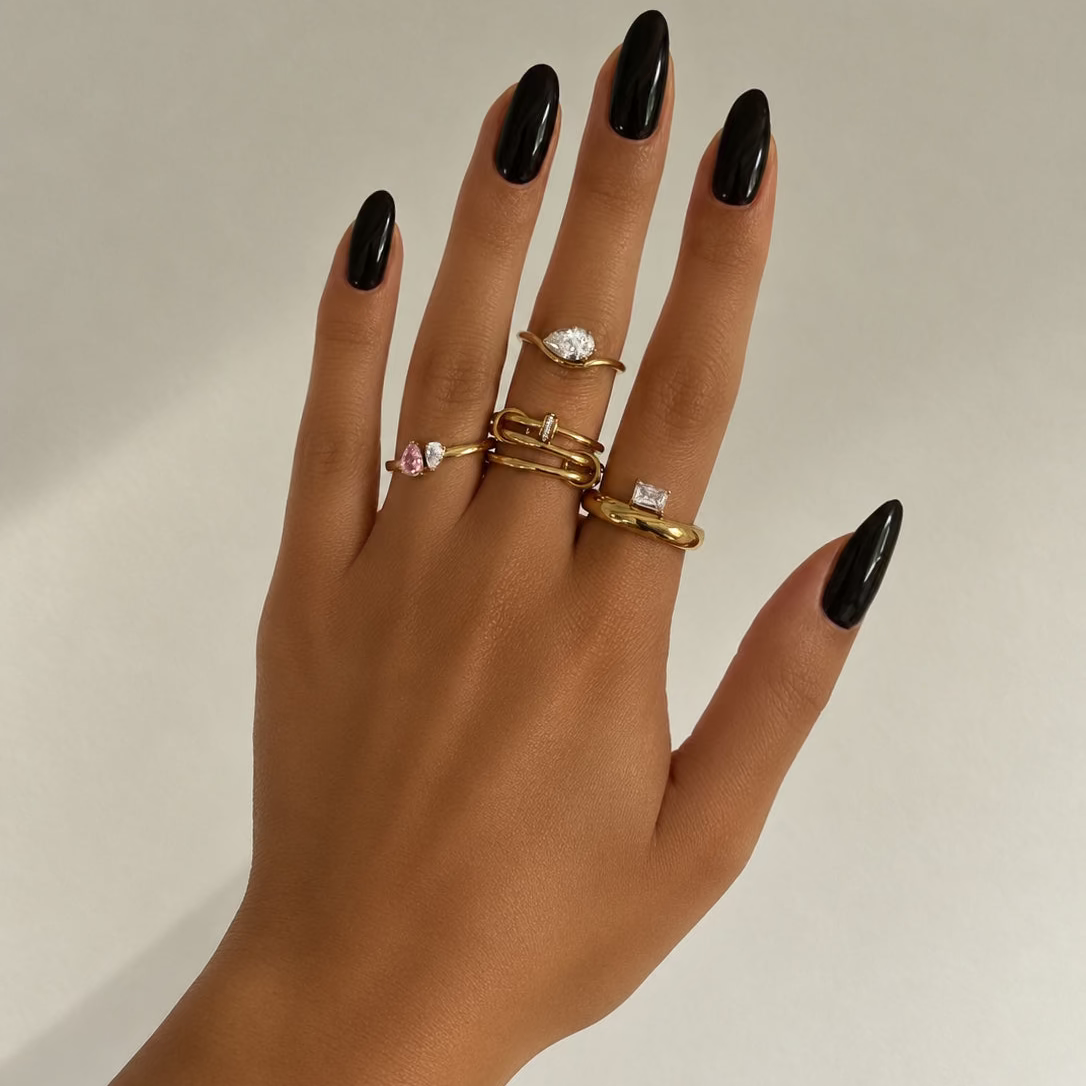 Bohomoon Stainless Steel Rise Ring