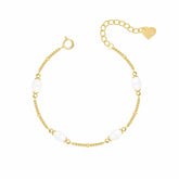 Bohomoon Stainless Steel Robin Pearl Bracelet