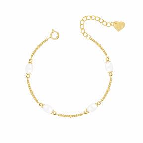 Bohomoon Stainless Steel Robin Pearl Bracelet