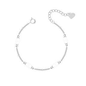 Bohomoon Stainless Steel Robin Pearl Bracelet