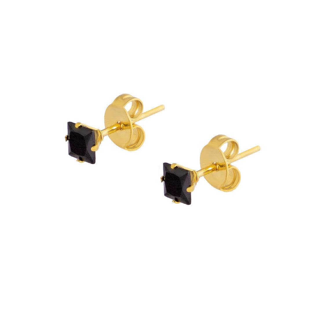 BohoMoon Stainless Steel Roma Stud Earrings Gold