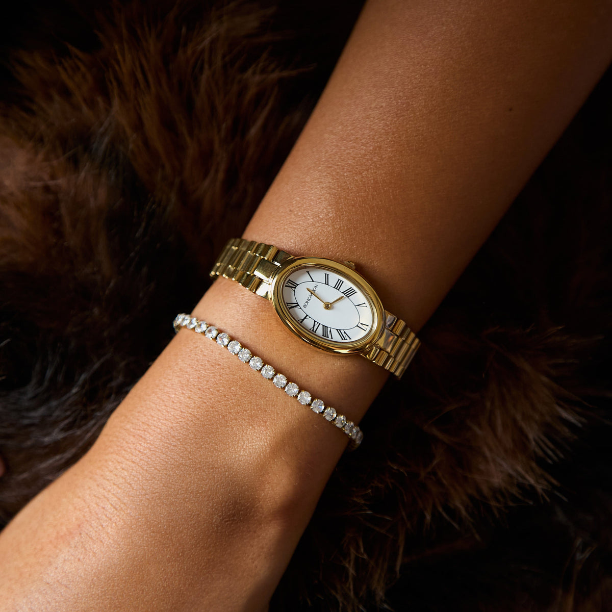 Bohomoon Stainless Steel Romy Watch - Gold