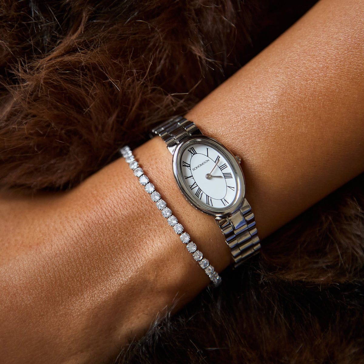 Bohomoon Stainless Steel Romy Watch - Silver