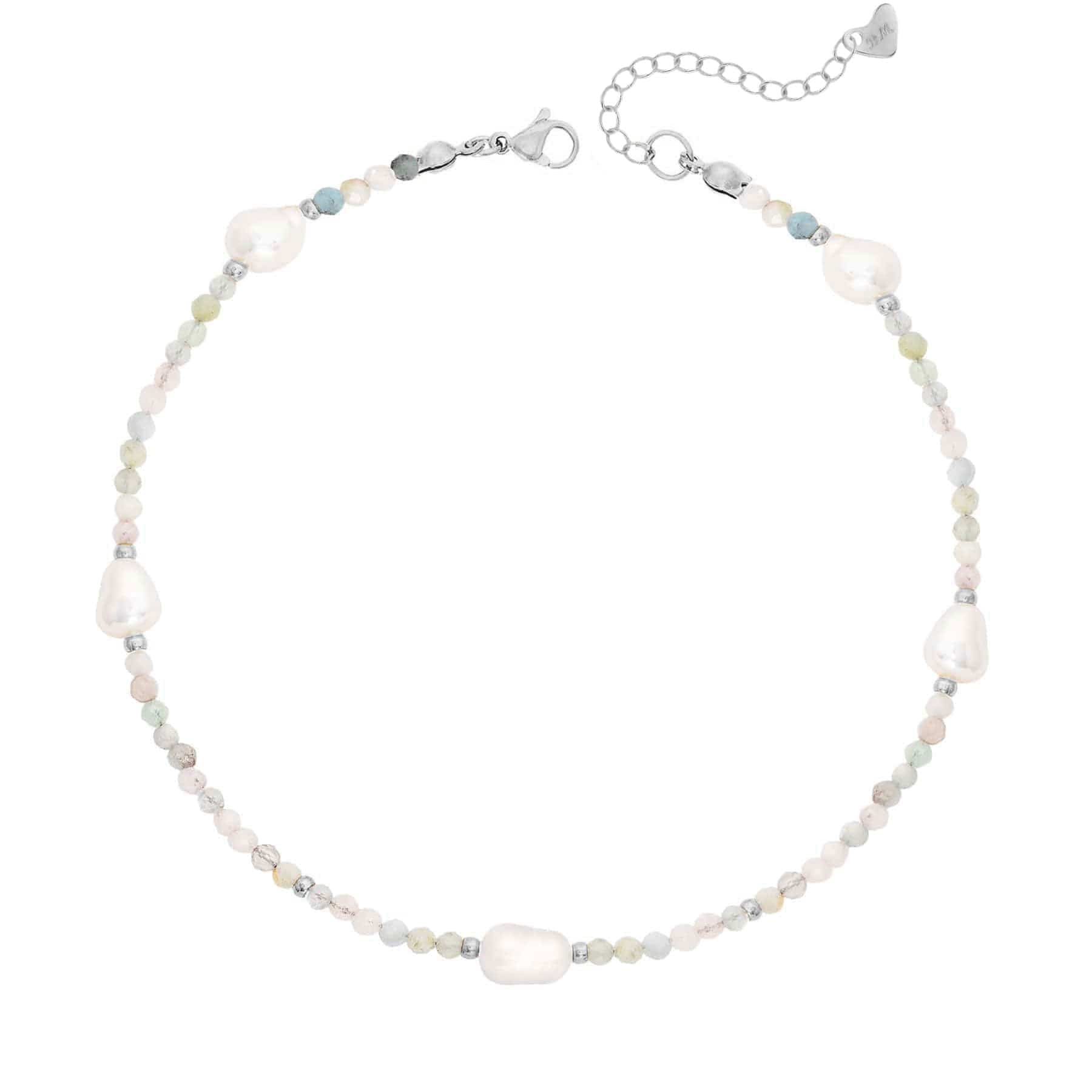 Bohomoon Stainless Steel Rosie Pearl Anklet