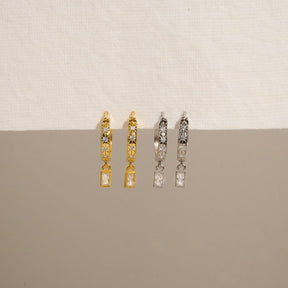 Bohomoon Stainless Steel Rowan Hoop Earrings