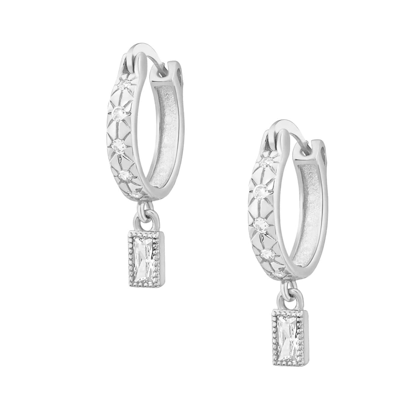 Bohomoon Stainless Steel Rowan Hoop Earrings