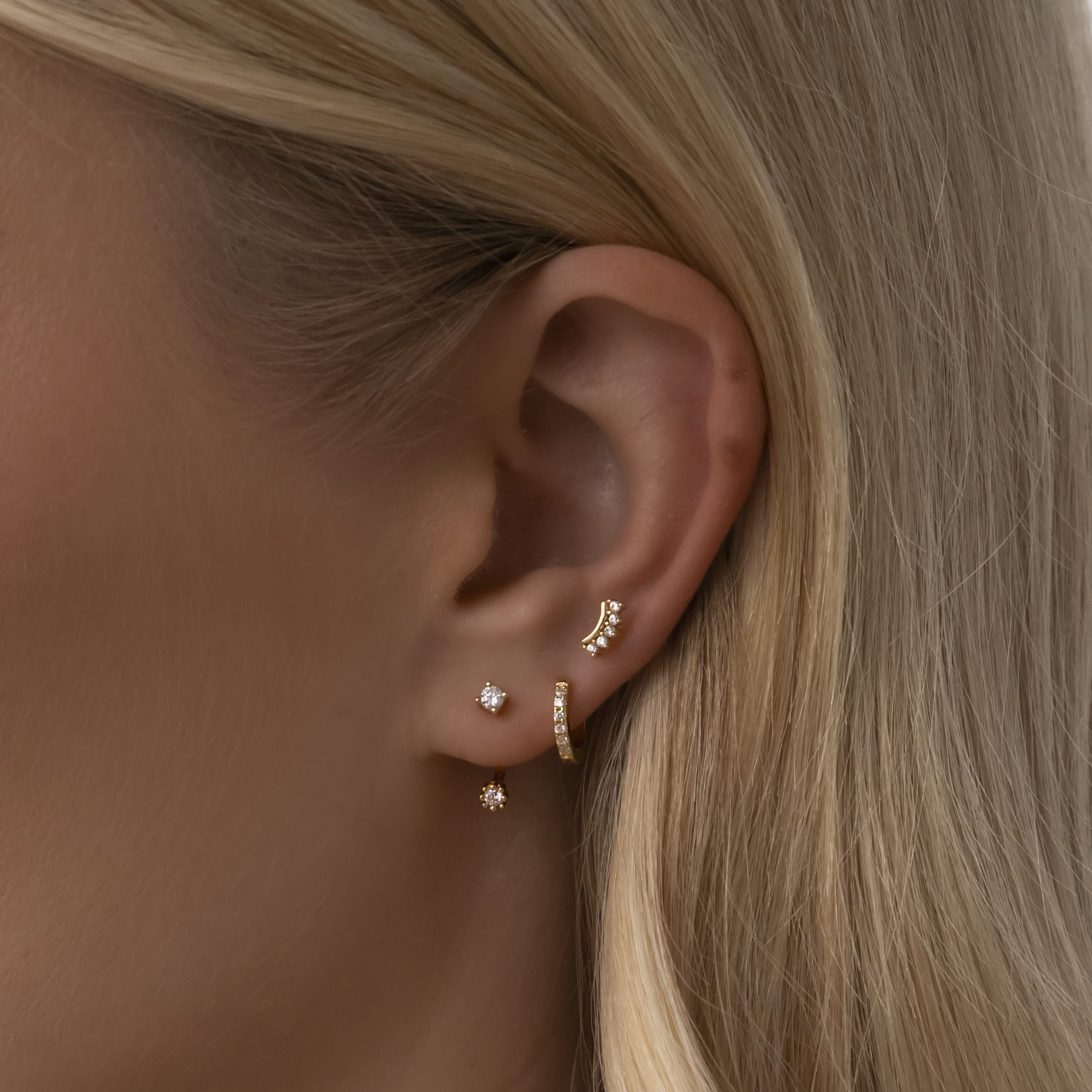 Bohomoon Stainless Steel Roxie Earring Set