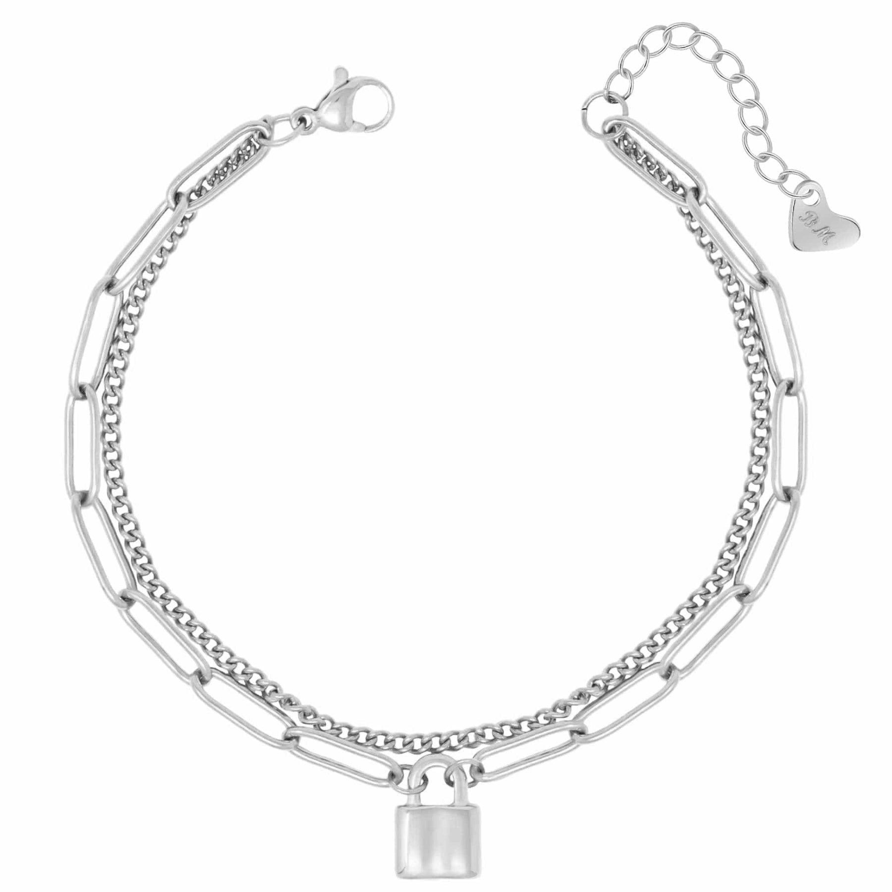 Bohomoon Stainless Steel Secrets Lock Bracelet