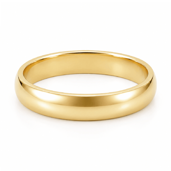 Bohomoon Stainless Steel Sense Plain Band Ring