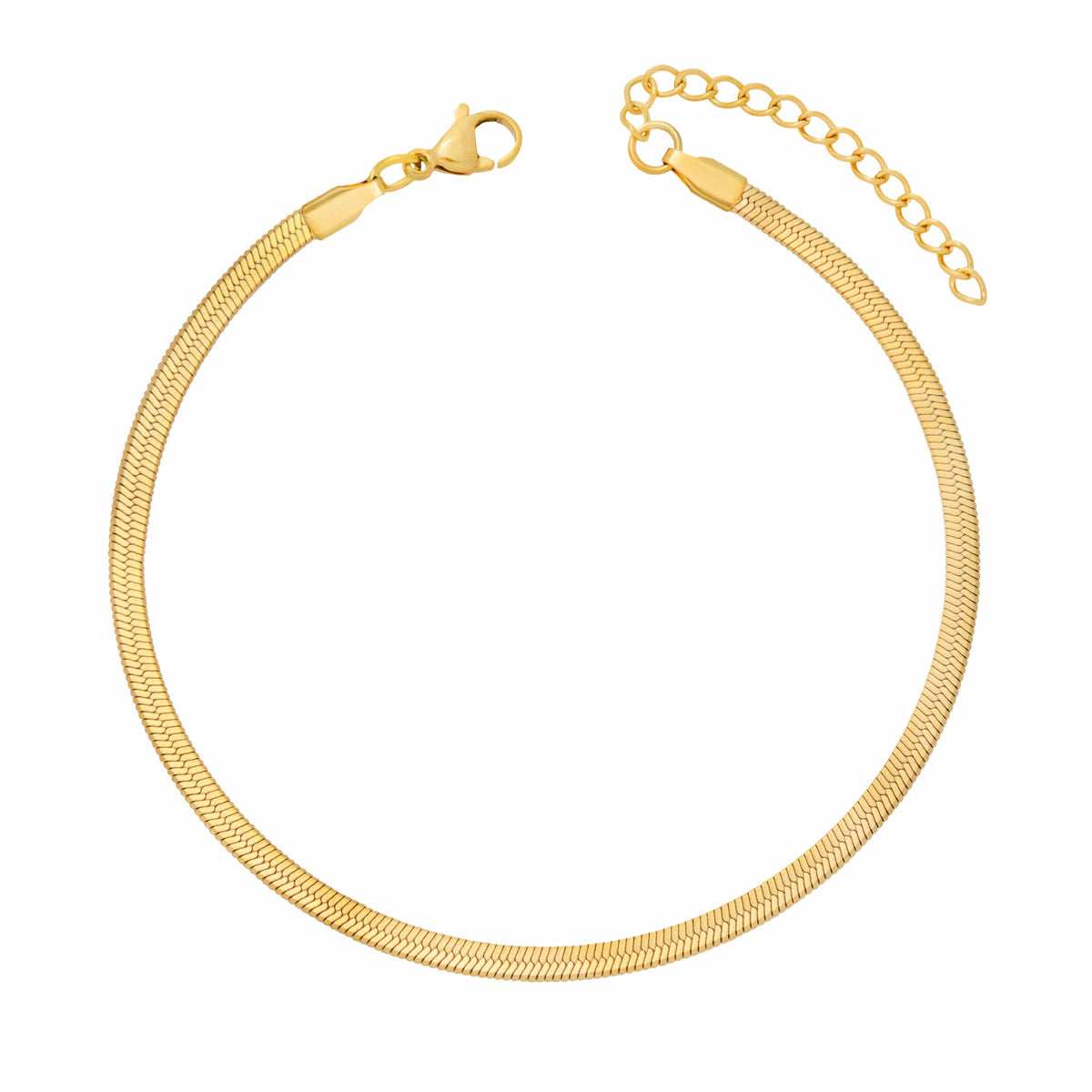 BohoMoon Stainless Steel Serena Anklet Gold