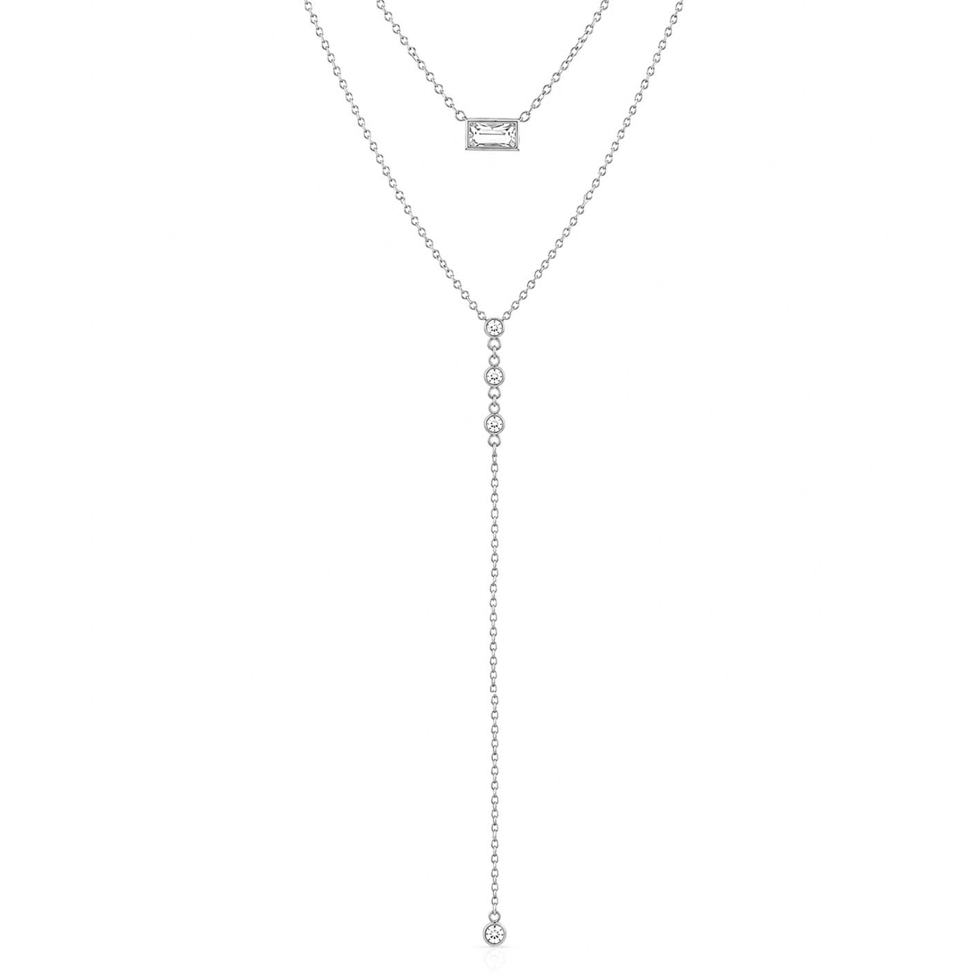 Bohomoon Stainless Steel Serendipity Layered Lariat Necklace