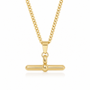 Bohomoon Stainless Steel Set Sail Tbar Necklace