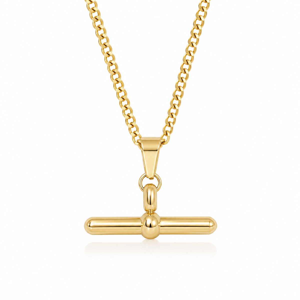 Bohomoon Stainless Steel Set Sail Tbar Necklace