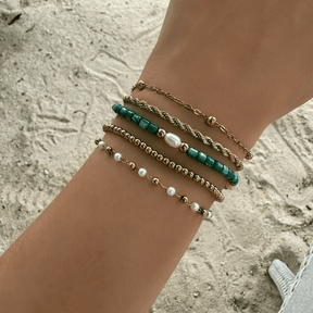 Bohomoon Stainless Steel Shiloh Pearl Bracelet