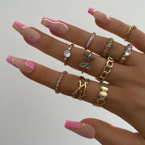 BohoMoon Stainless Steel Luminous Ring