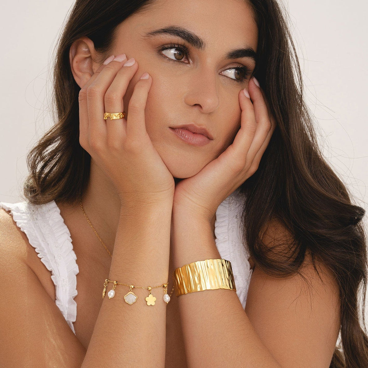 Bohomoon Stainless Steel Shine Bright Charm Bracelet