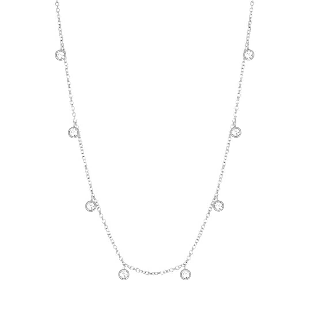 BohoMoon Stainless Steel Shine Necklace Silver