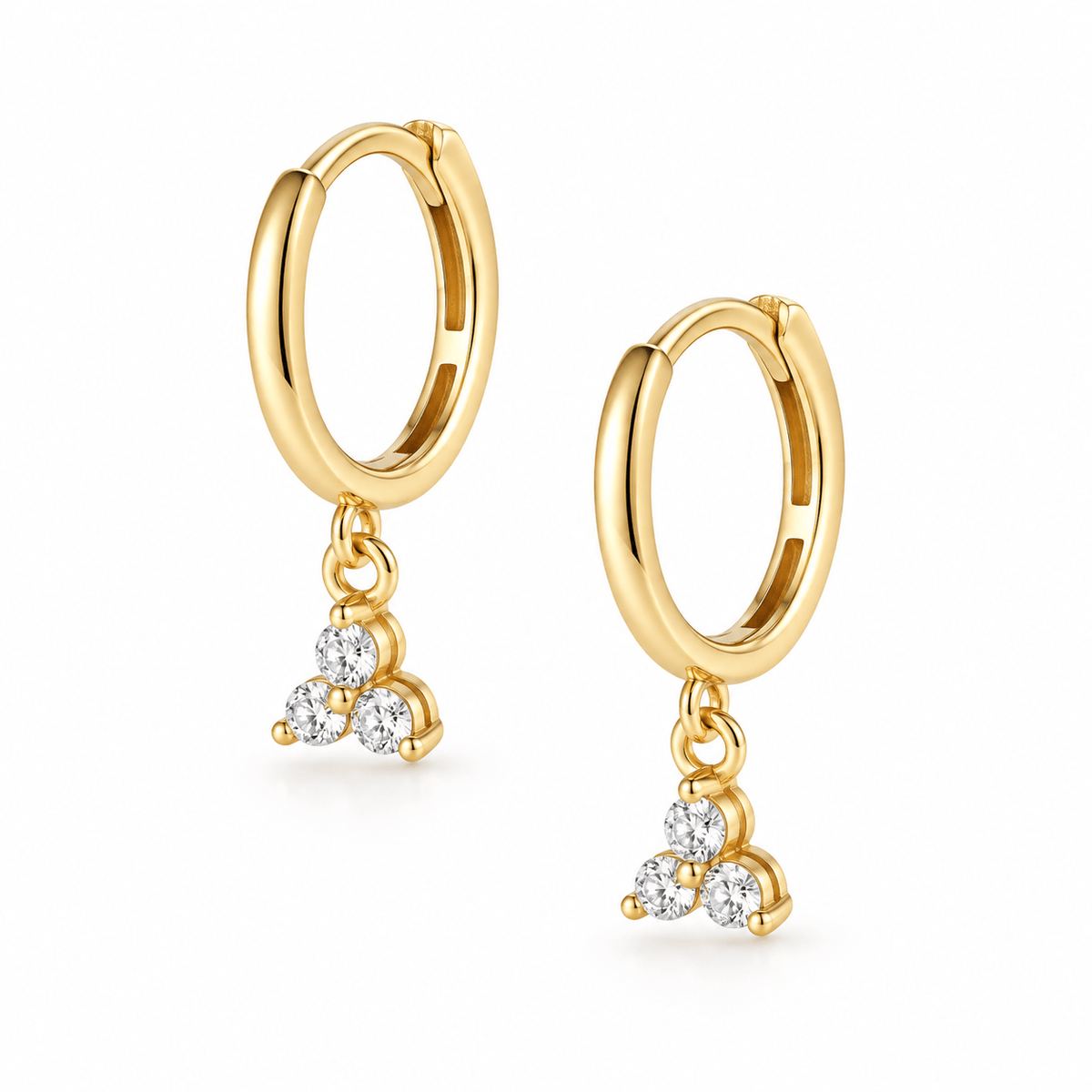Bohomoon Stainless Steel Skyler Hoop Earrings