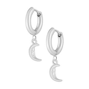 Bohomoon Stainless Steel Sleep Tight Hoop Earrings