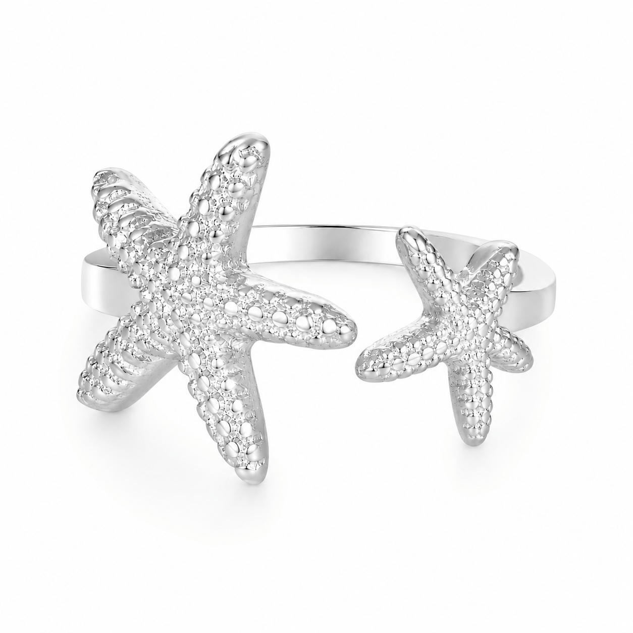 Bohomoon Stainless Steel Solana Starfish Ring