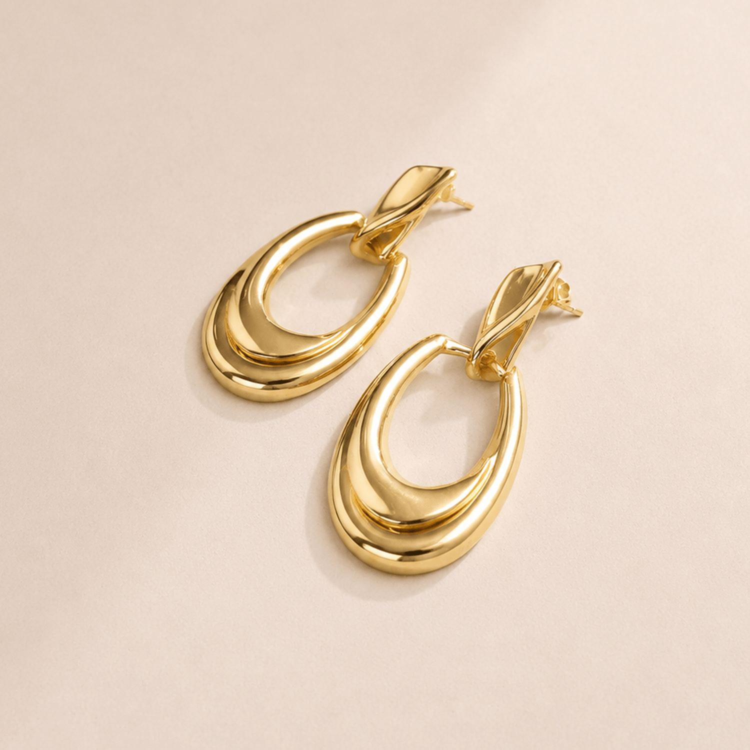 Bohomoon Stainless Steel Solis Stud Earrings